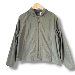 Vintage Catalina Army Green Convertible Light-weight Jacket Size Large*